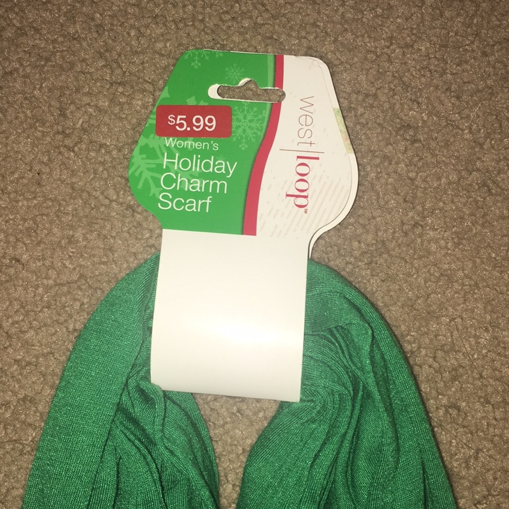 Green scarf